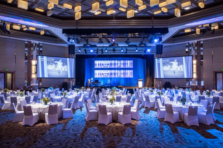 Professional event staging